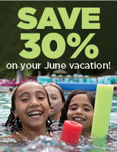 Save 30% on your June Vacation!